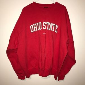 ❤️Ohio state Nike red pullover